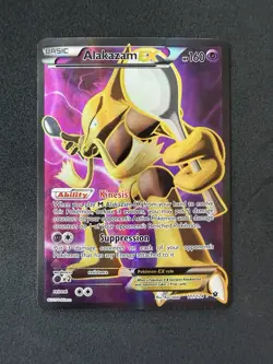 2016 Pokemon XY Fates Collide Alakazam #117/124 - Image 1