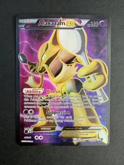 2016 Pokemon XY Fates Collide Alakazam #117/124 - Image 4