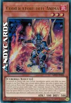 CODIFICATORE DELL'ANIMA • (Code Of Soul) • Ultra R • MP25 IT206 • 1Ed • Yugioh! - Image 1