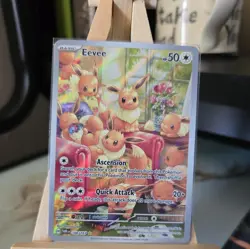 Eevee 188/167 Holo | Scarlet & Violet Twilight Masquerade | Pokemon - Near Mint - Image 1