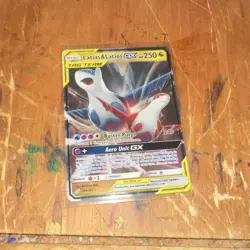 Pokemon Latias & Latios GX 113/181 SM-Team Up Ultra Rare Holo TAG TEAM 250HP - Image 1