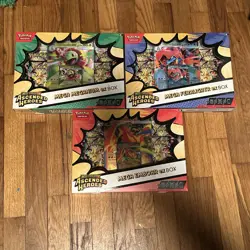Pokemon TCG: Ascended Heroes Mega Ex Boxes - Emboar/Feraligatr/Meganium - Sealed - Image 1