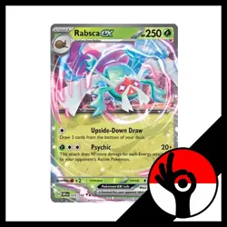 Pokemon TCG: Destined Rivals - 025/182 - Rabsca Ex - Image 1