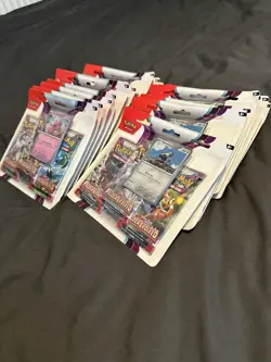 Pokemon Paldea Evolved Triple Blister Packs X20 - Image 3