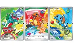 Pokemon TCG First Partner Illustration Collection Series 1 Kanto GEN 1 Starters - Image 1