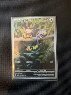 Pokemon - Paradox Rift - Aipom 211/182 - Full Art - NM - Image 1