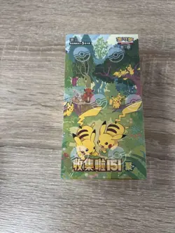 Pokemon TCG Chinese Collect 151C Gather Slim Booster Box Sealed In Stock - Image 1