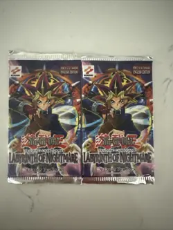 2 Konami Yu-Gi-Oh! TCG: Labyrinth of Nightmare Booster Packs - Image 1