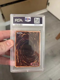 2023 YU-GI-OH! PROMO ADIDAS COLLABORATION #EN001 DARK MAGICIAN PSA 9 - Image 2