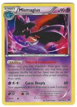 Mismagius Holo Rare XY - BREAKthrough 66/162 NM - Image 1