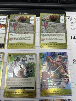 One Piece TCG Card Lot English Mixed Cards sr, rare basic and more big lot - Image 3