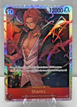 Shanks (004) SR OP09-004 Emperors in the New World NM One Piece Fast Ship - Image 1