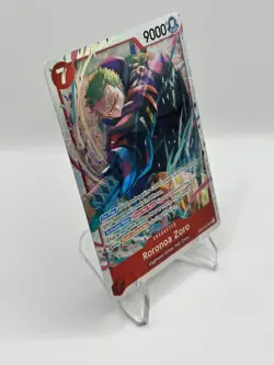 One Piece CCG Roronoa Zoro EB04-007 SR - English - PACK FRESH MINT - Image 3
