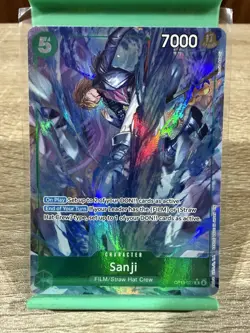 Sanji (Alternate Art) OP13-027 Carrying On His Will, Foil, One Piece TCG - Image 1