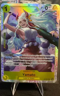 One Piece Yamato ST28-005 SR Foil Starter Deck ST28 English NM - Image 2