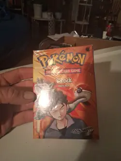 Pokemon Card Gym Heroes, Brock Theme Deck WOTC 1999-2000, Sealed LOOK READ LOOK! - Image 1