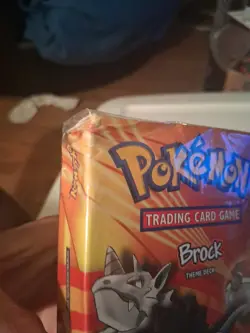 Pokemon Card Gym Heroes, Brock Theme Deck WOTC 1999-2000, Sealed LOOK READ LOOK! - Image 3