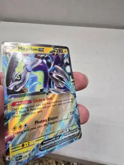 Miraidon EX SVP 028 Black Star Promo Scarlet & Violet Ultra Holo Pokemon Card NM - Image 2