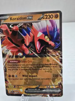 Koraidon ex - SVP 029 - Pokemon Scarlet & Violet Promo Ultra Rare Holo Card NM - Image 1