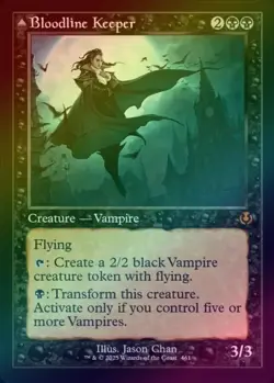 Bloodline Keeper/Lord of Lineage - Retro Frame (Foil) Innistrad Remastered - Image 1