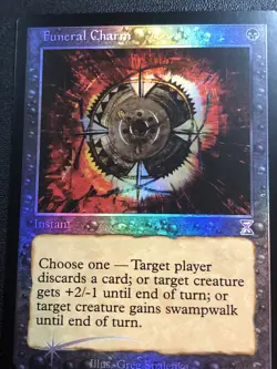 Funeral Charm Foil N/M MTG Ships Free!!! - Image 1