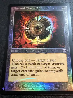 Funeral Charm Foil N/M MTG Ships Free!!! - Image 2