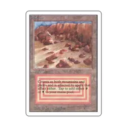 WotC MtG Unlimited Plateau (R) Fair - Image 1