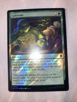 Cultivate (Surge Foil) Commander: Teenage Mutant Ninja Turtles Foil - Image 1