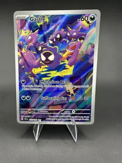 Pokemon Gastly 177/162 SV05 Temporal Forces Illustration Rare - Image 1