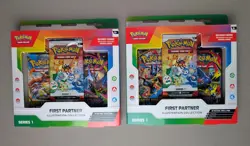 Pokemon TCG First Partner Series 1 Boxes Lot x2 - Image 1