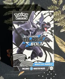 Pokemon Black Bolt Booster Bundle Box 6 Packs English 2025 - Image 1