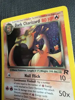 Dark Charizard - 4/82 - Team Rocket [Holo] - MP - Pokemon - Image 2