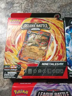 Pokemon EX Battle Deck Lot Gardevoir Ninetales Greninja SEALED - Image 2