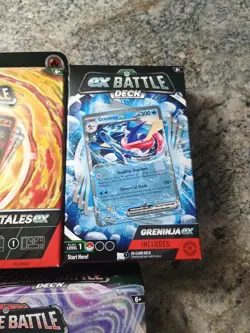 Pokemon EX Battle Deck Lot Gardevoir Ninetales Greninja SEALED - Image 3