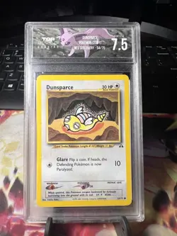 Pokemon Card WOTC Dunsparce Neo Discovery 54/75, Non-Holo, Common TCG TSG 7.5 - Image 1