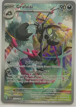 Pokemon TCG Grafaiai Scarlet & Violet Paldea Evolved Holo Card 223/193 NM - Image 1