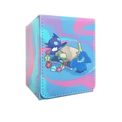 Game Card Storage Box Pokemon Cute Cartoon Hard Case Holder PTCG Desk Game Case - Image 1