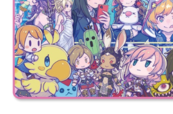 Final Fantasy SQkawaii Sounds Playmat Trading Card Game Non Slip Rubber Mat New - Image 5