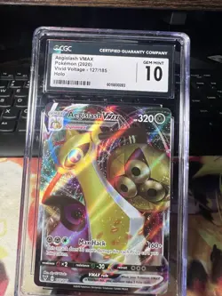 Pokemon Aegislash VMAX Holo Ultra Rare Card 127/185 Vivid Voltage CGC 10 - Image 1