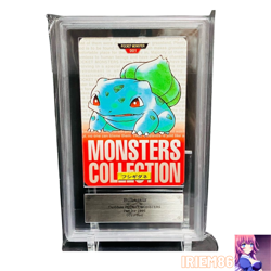 ARS 9 Bulbasaur No.001 Carddass 1996 Monsters Collection Pokemon Card Japanese - Image 1