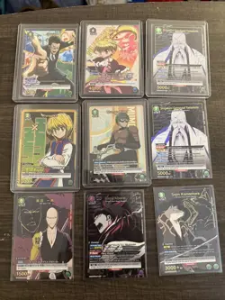 Union Arena Bleach, HunterxHunter , One Punch Man MIXED CARD LOT SR* - Image 3