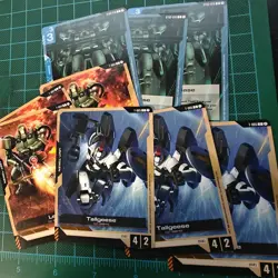 3x Corsica Base + Tokens - ST02-016 NM - Gundam Card Game TCG Common Starter - Image 1