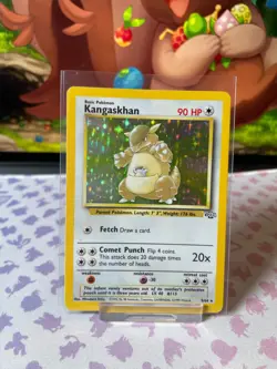 Kangaskhan - 5/64 - Jungle - Holo Rare Unlimited Pokemon TCG Card TCG LP Vintage - Image 1