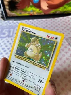 Kangaskhan - 5/64 - Jungle - Holo Rare Unlimited Pokemon TCG Card TCG LP Vintage - Image 4