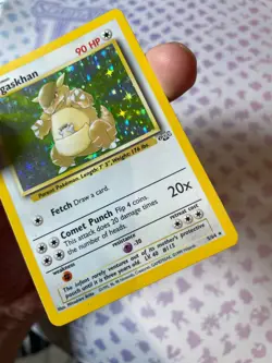 Kangaskhan - 5/64 - Jungle - Holo Rare Unlimited Pokemon TCG Card TCG LP Vintage - Image 5