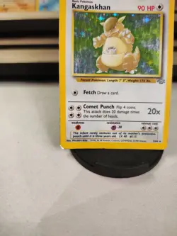 Pokemon TCG Kangaskhan Jungle Holo Card 5/64 Unlimited Rare - Image 3