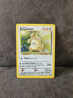Pokemon TCG Kangaskhan Jungle Holo Card 5/64 Unlimited Rare - Image 1