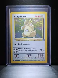 Pokemon TCG Kangaskhan Jungle Holo Card 5/64 Unlimited Rare - Image 5