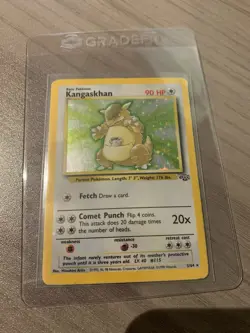 Pokemon TCG Kangaskhan Jungle Holo Card 5/64 Unlimited Rare - Image 1