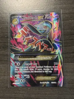 2016 Pokemon Mega M Gardevoir EX Full Art Ultra Rare Holo Card 112/114 - Image 1